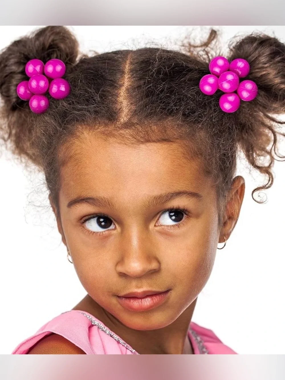 16Pcs Kids Hair Ties - Assorted Colors